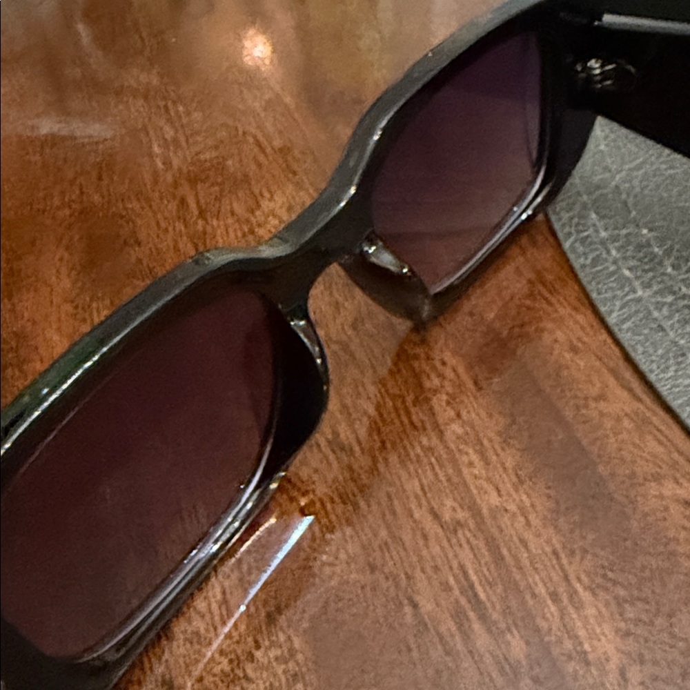Authentic NWOT Prada Black Dark Tinted Sunglasses- with card, case, and box! - Picture 11 of 12